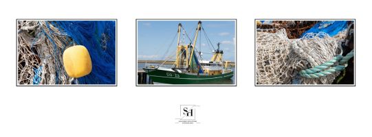 Sjabloon 3 luik vissersboot